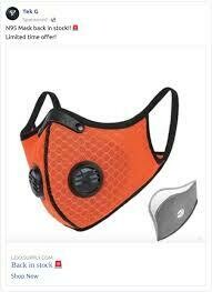 DUSK MASK 1PSC