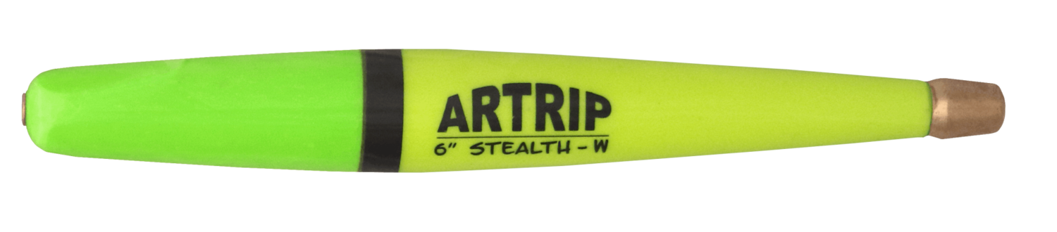 Stealth Series Float- Green/Yellow 6"