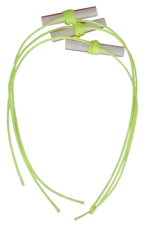 Bobber Stop- Chartreuse 3 pc.