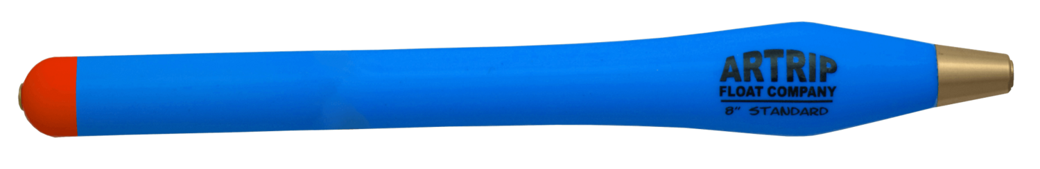 Standard Series Floats - Blue 8" w/red tip
