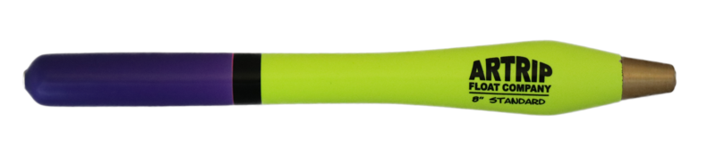Standard Series Float- 8" Purple and Yellow