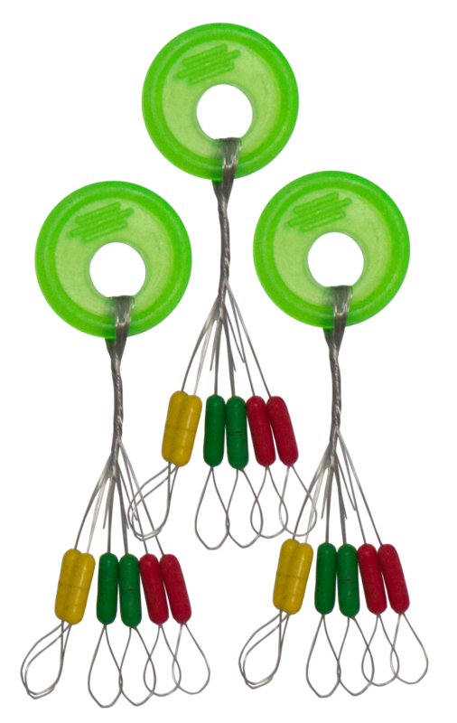 Large Cylinder Bobber Stops- 3 Pack