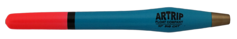 Big Cat Float - 10" Orange/Blue