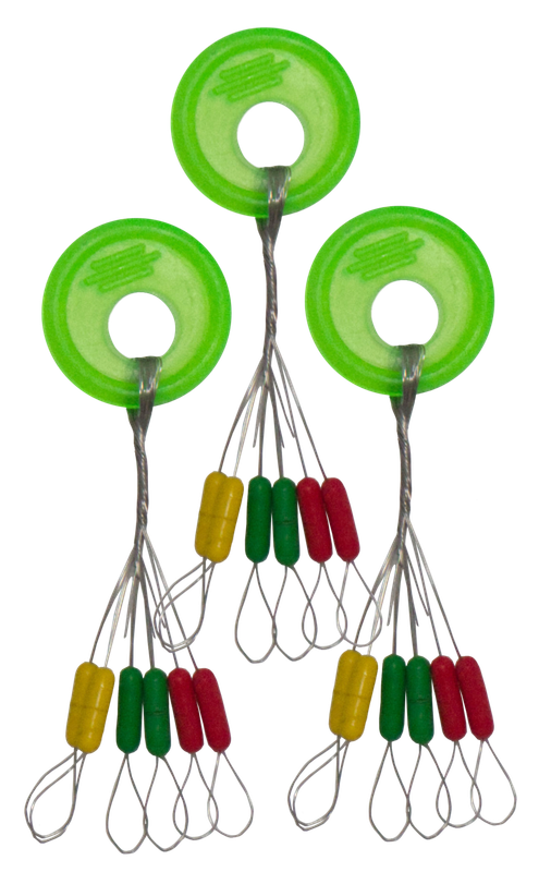 Large Cylinder Bobber Stops- 3 Pack