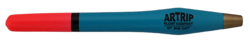 Big Cat Float - 10" Orange/Blue