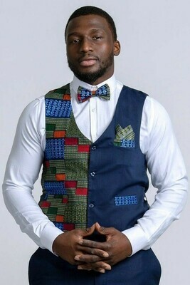 Ankara Waistcoat only for men