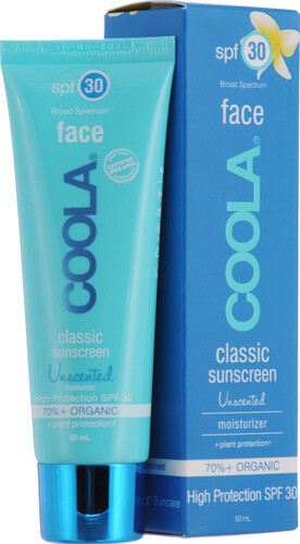 Coola Suncare Солнцезащитный крем для лица, увлажняющий, без запаха, SPF 30, 50 мл