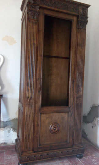 Vetrina in noce massello &quot;Antica primi 800&quot;