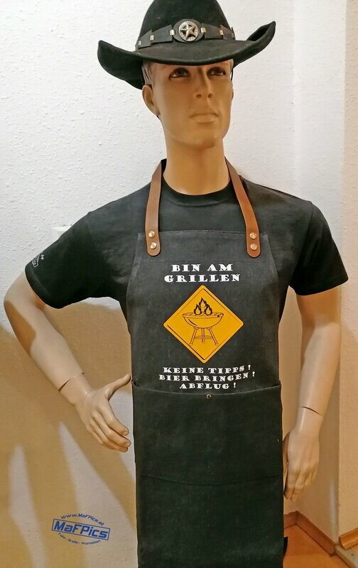 Grillschürze