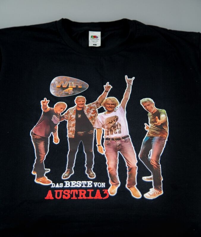 WIR4 T-Shirt Schwarz Foto