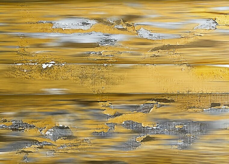 Jean Pierre FLEURY - "Abstraction jaune"