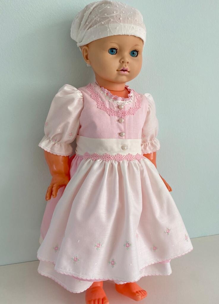 Babydirndl "Vanilla Rose"