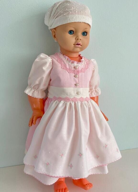 Babydirndl "Vanilla Rose"