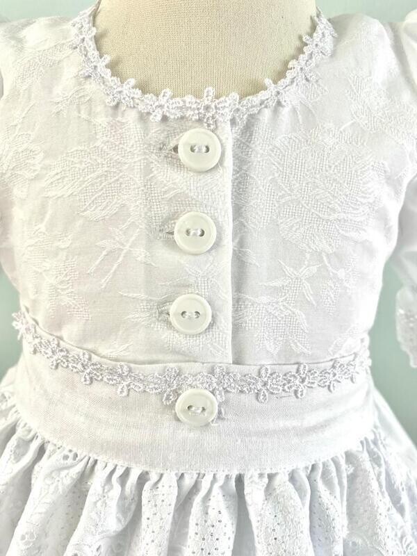 Taufdirndl "Tausendschön" 100% Baumwolle