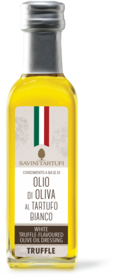 Condiment à base d'huile d'olive et Truffe blanches - 100gr