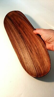 Plato de madera de nogal español