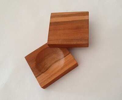 caja de madera para anillos
