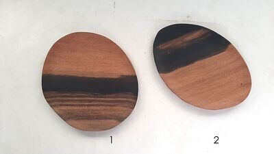 Plato de madera de ebano nº4