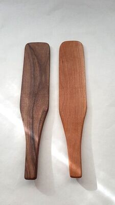 Espatula de madera de nogal o cerezo