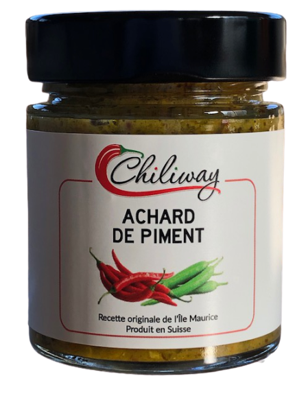 Achard de piment - pot de 140 gr