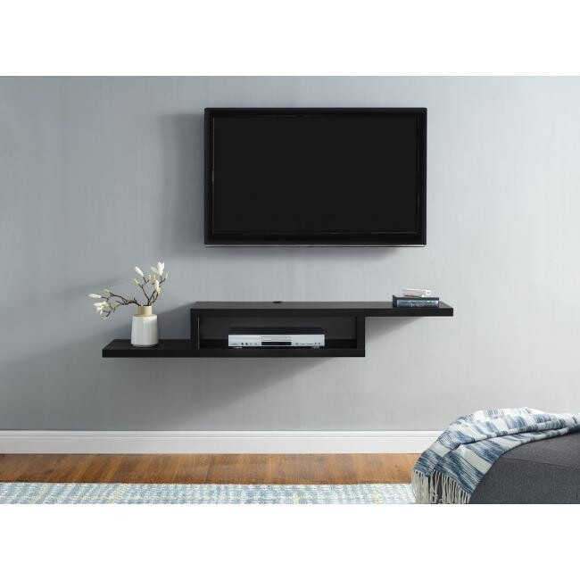 Home2go TV Floating Shelf, 110 cm - Black