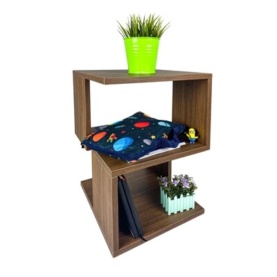 Bed side table with storage