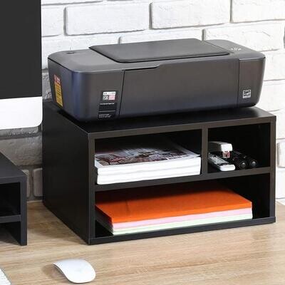 Printer Stand &amp; Storage - Black