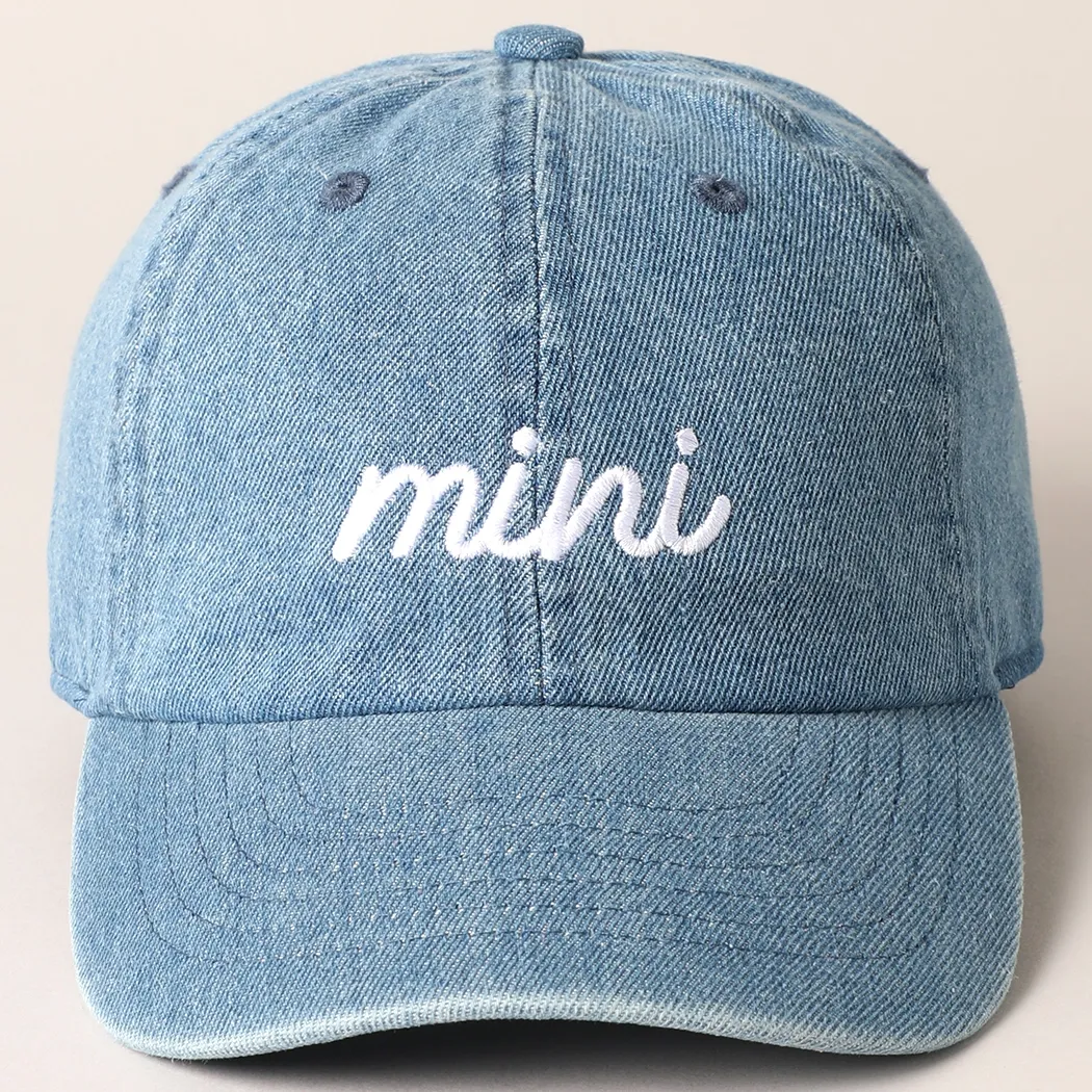 Mini Embroidered Hat