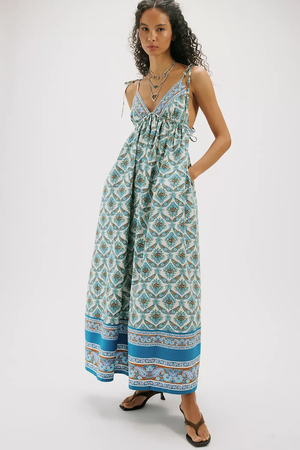 Sorrento Stroll Printed Maxi