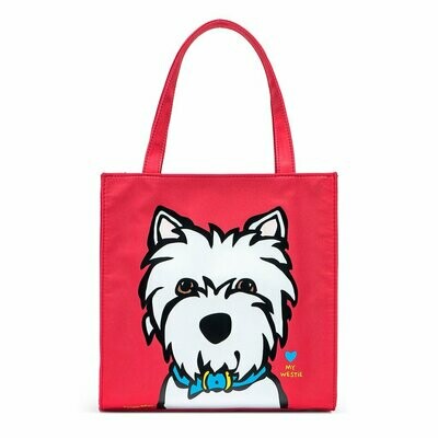 Marc Tetro Westie Nylon Tote Bag Marc Tetro Westie Nylon Tote Bag