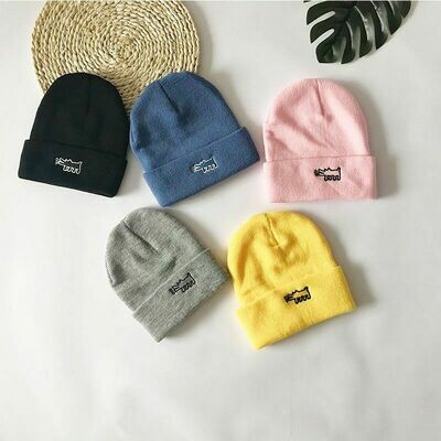Embroidered Dog Beanie (3 colors) Embroidered Dog Beanie (3 colors)