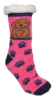 Simply Southern Dog Love Non-Slip Camper Socks Simply Southern Dog Love Non-Slip Camper Socks