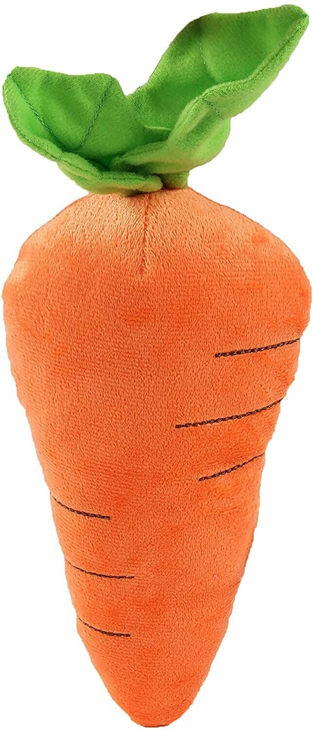 Carrot Squeaker Dog Toy