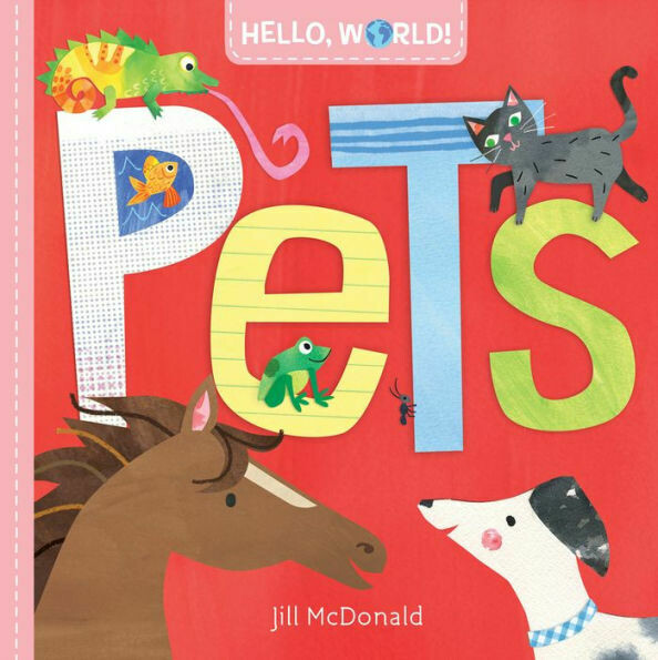 'Pets' Children's Book (Baby-3yrs)