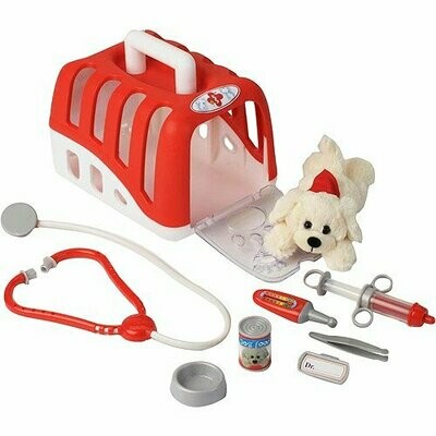 Veterinarian Play Set w/Plush Dog: Ages 3 yrs+ Veterinarian Play Set w/Plush Dog: Ages 3 yrs+