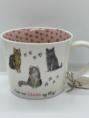 'Cats are Kinda My Thing' British Cats Mug 'Cats are Kinda My Thing' British Cats Mug