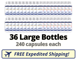 Terra Nova Seal Oil - 36 Large Bottles