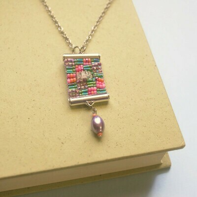 Loomed Gear Necklace