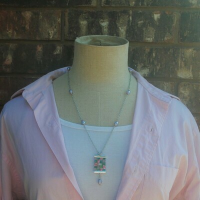 Loomed Gear Necklace