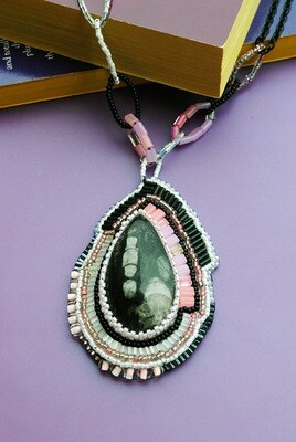 Three Teared Freeform Necklace