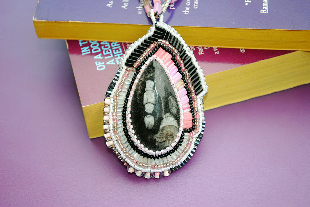 Three Teared Freeform Necklace
