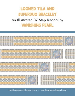 Loomed Tila and Superduo Bracelet: PDF Instant Download Tutorial