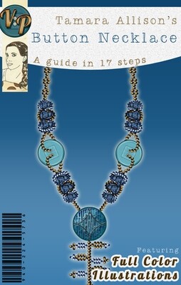 Button Necklace Tutorial: PDF Instant Download