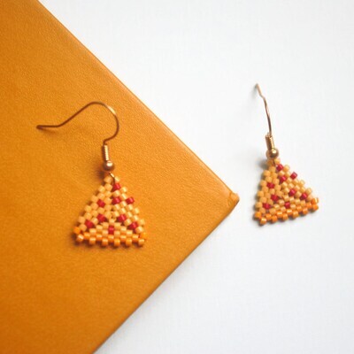 Pizza Slice Earrings