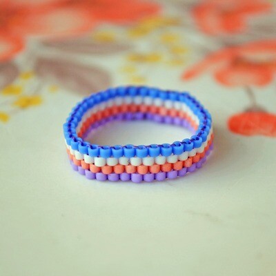 Pastel Stripes Ring