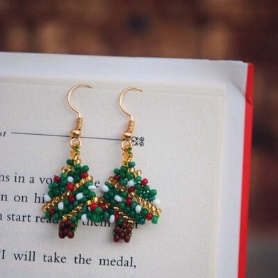 Christmas Tree Earrings