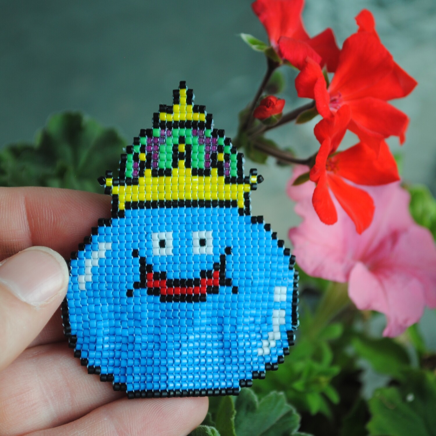 King Slime Oversized Brooch