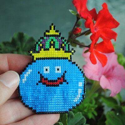 King Slime Oversized Brooch