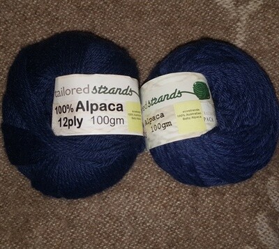 SUPER SPECIAL Absolutely last two! 12ply ROYAL BLUE 100grams AU9.95, 100% Australian baby alpaca. - only 2 left of different batches! Virtually give away! Normally AU$23.90 SUPER SPECIAL Absolutely last two! 12ply ROYAL BLUE 100grams AU9.95, 100% Australian baby alpaca. - only 2 left of different batches! Virtually give away! Normally AU$23.90