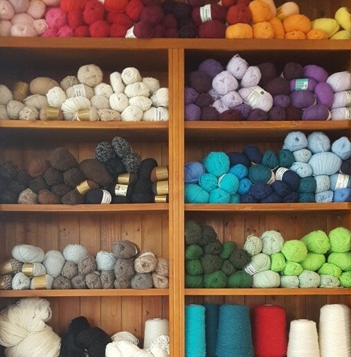 An updated online store, serving our yarn customers for over 25 years now. ONE $8.00 FLAT FEE POSTAGE for all AU orders. CLICK ON A YARN CATEGORY ICON ON TOP ROWS TO SEE FULL RANGES.